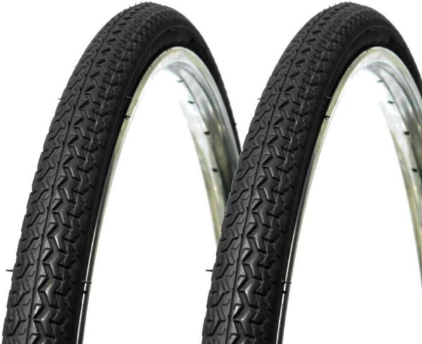 Coppia  Copertoni 26 X 1 3/8  Pneumatico Per Bicicletta City Bike Olanda