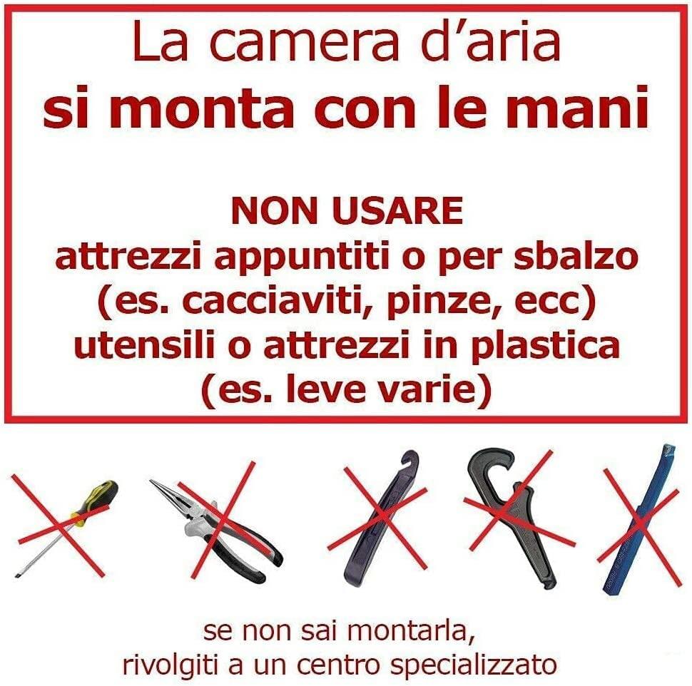 Copertone + Camera D'Aria 26 X 1 3/8 Per Bicicletta City Bike Olanda - immagine 5