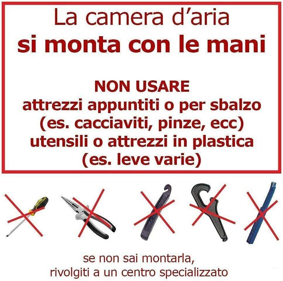 2 Copertoni + 2 Camere D'Aria 26 X 1 3/8 Per Bicicletta City Bike Olanda - immagine 4