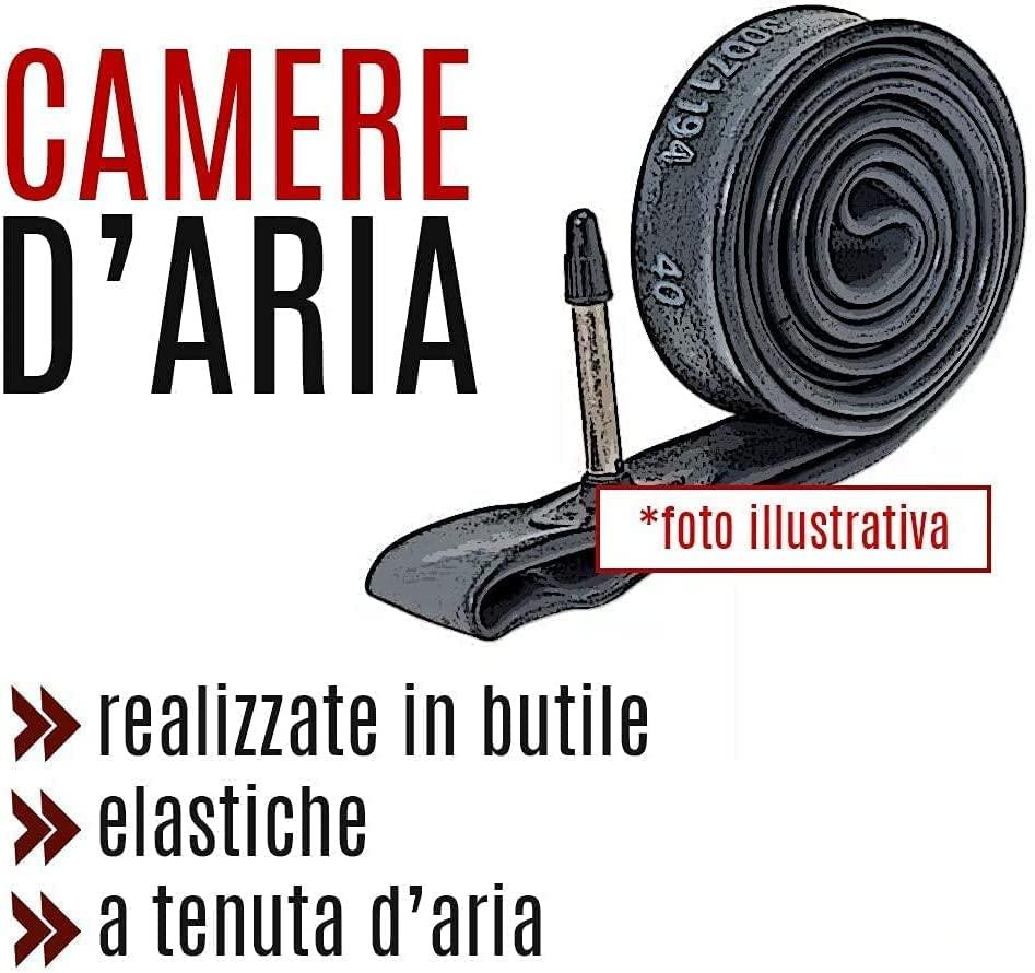 Coppia Ruote Bici Complete 26" X 1. 3/8 Cerchio + Copertone + Camera + Pignone 1 - immagine 6