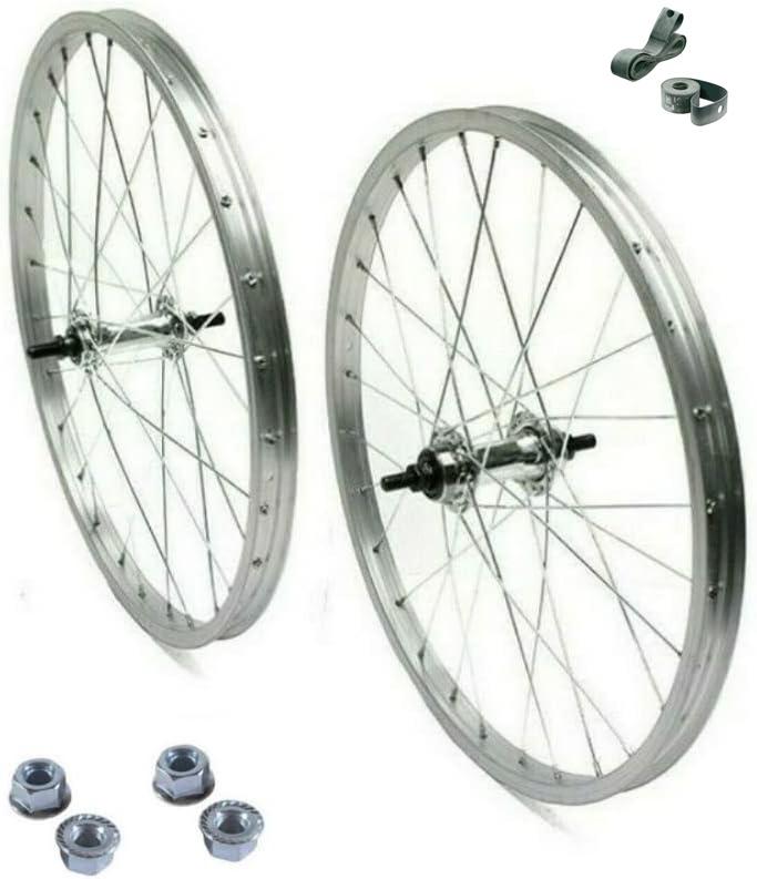 Coppia Ruota / Cerchio Anteriore + Posteriore 24 X 1.75 Bici Attacco Stand