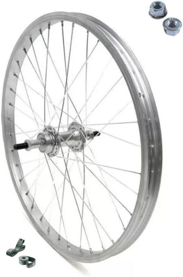 Ruota / Cerchio Posteriore 26 " X 1.75 - 6 O 7 Velocità Bici Alluminio/Acciaio