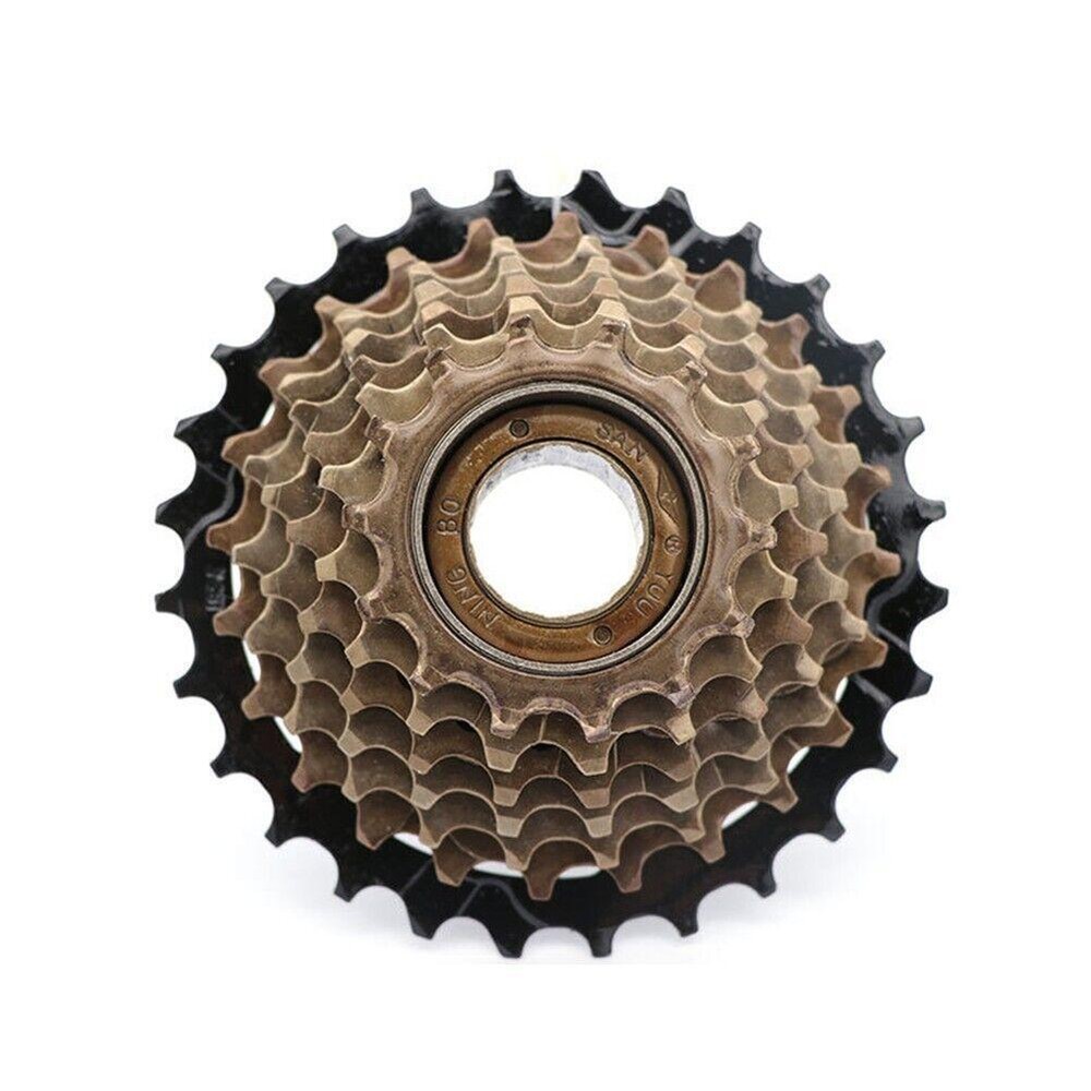 Ruota / Cerchio Bici Posteriore 24 " X 1.75 + Pignone 7 Velocità Bicicletta Bike - immagine 3