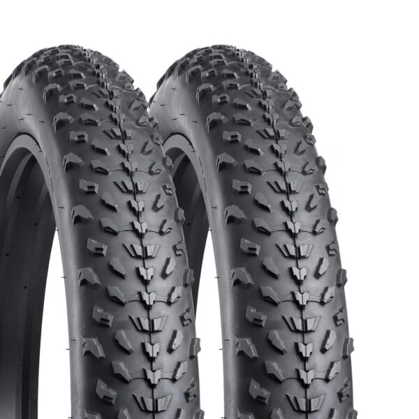 Coppia Copertone Fat Bike Tassellato 20 X 4.0