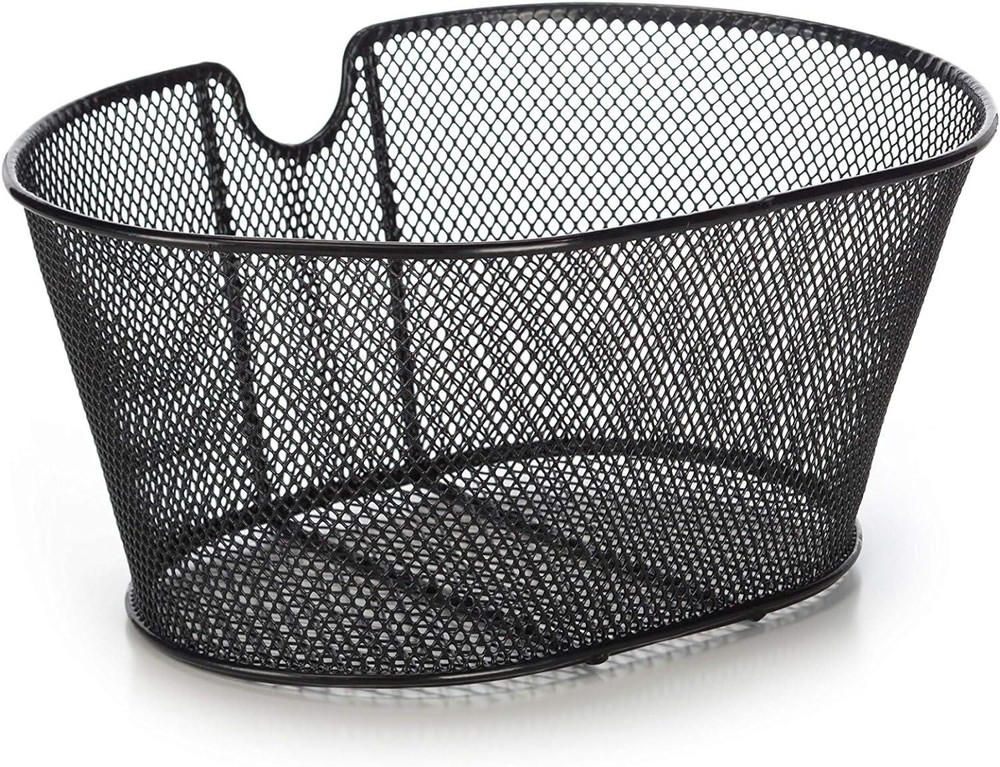 Cestino Anteriore Nero Bici Resistente Unisex + Campanello Classico Bicicletta - immagine 2