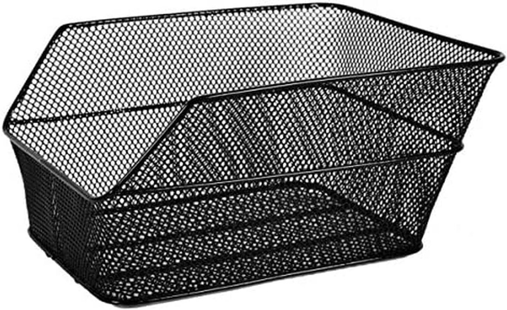 Cestino Posteriore Nero Bici Resistente Unisex + Campanello Classico Bicicletta - immagine 2