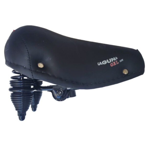 Sella Montegrappa Originale Laguna 100g Con Molle E Gel Nera Comoda Bicicletta