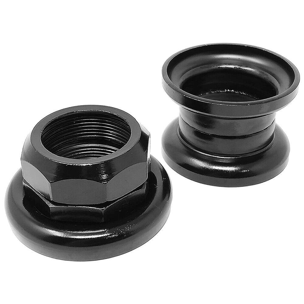 Serie Calotte Sterzo Acciao Nero 1" Per Bici Olanda-Citybike - immagine 2