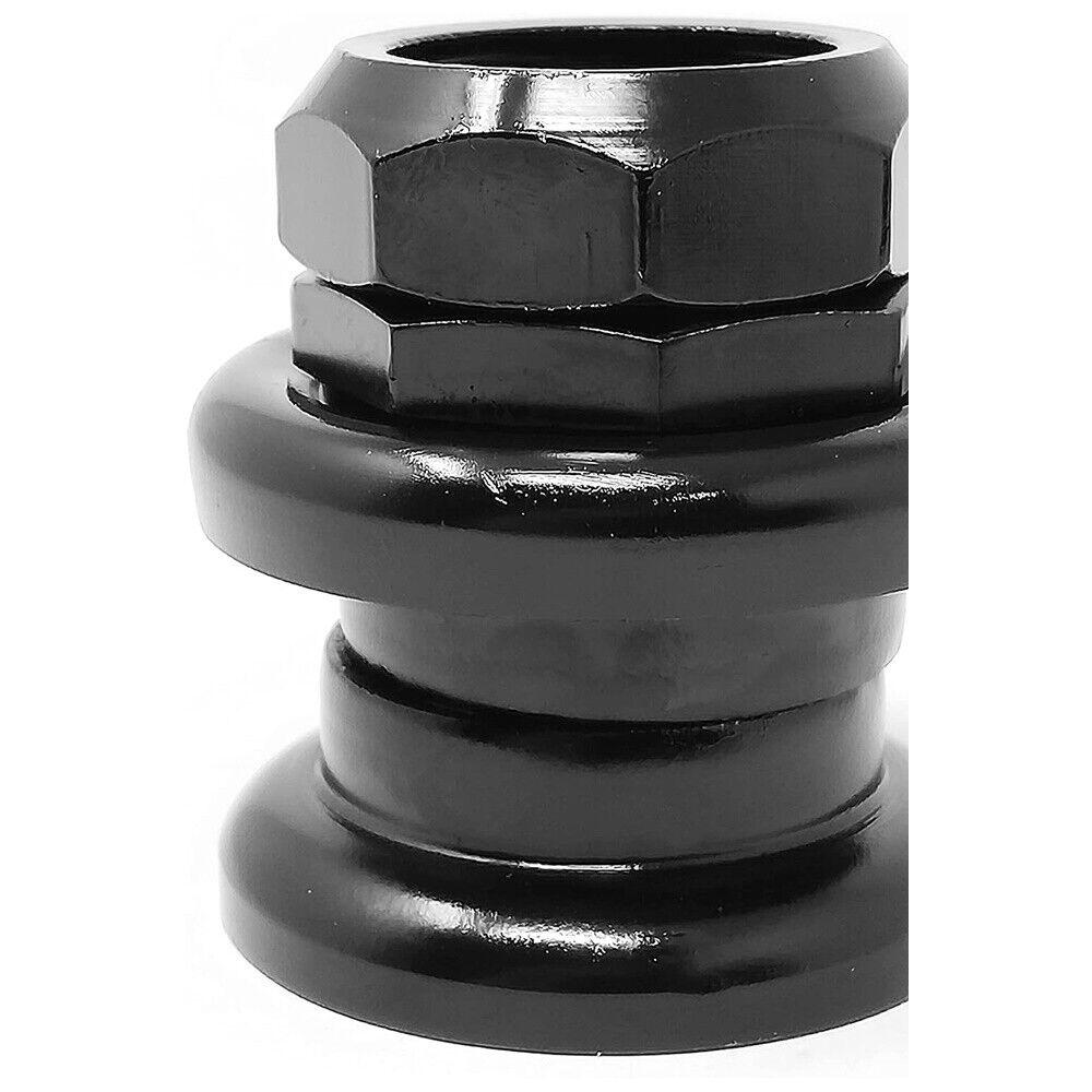 Serie Calotte Sterzo Acciao Nero 1" Per Bici Olanda-Citybike - immagine 4
