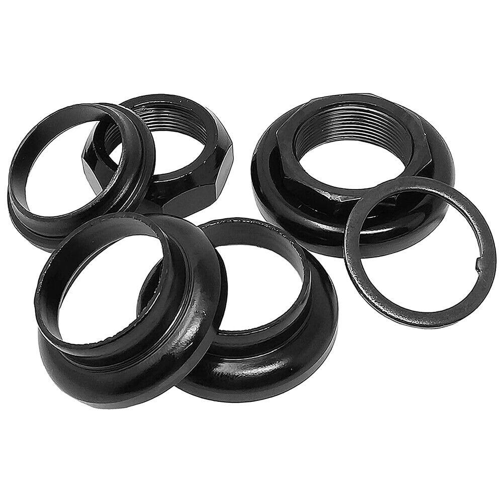 Serie Calotte Sterzo Acciao Nero 1" Per Bici Olanda-Citybike - immagine 5