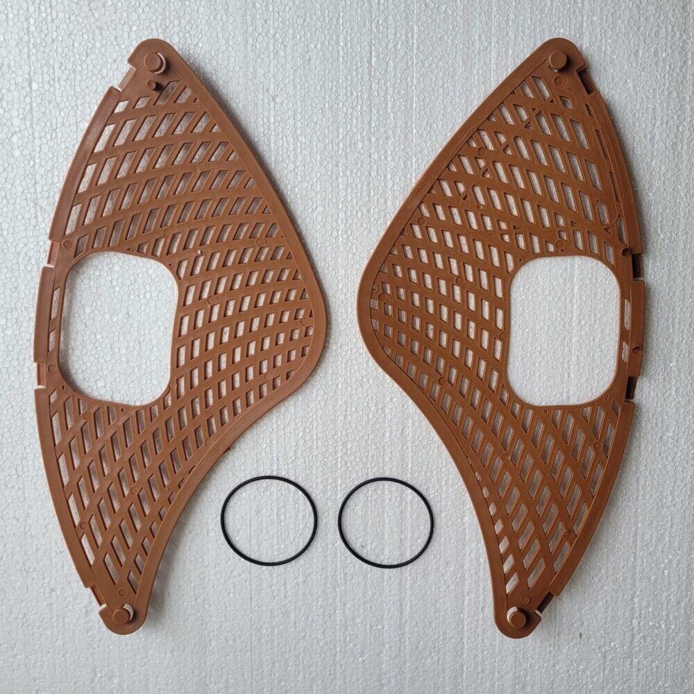 Coppia Paraveste Bici 26 In Plastica Con Molle-Bicicletta Olanda -Marrone - immagine 2