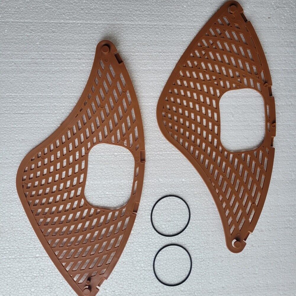 Coppia Paraveste Bici 26 In Plastica Con Molle-Bicicletta Olanda -Marrone