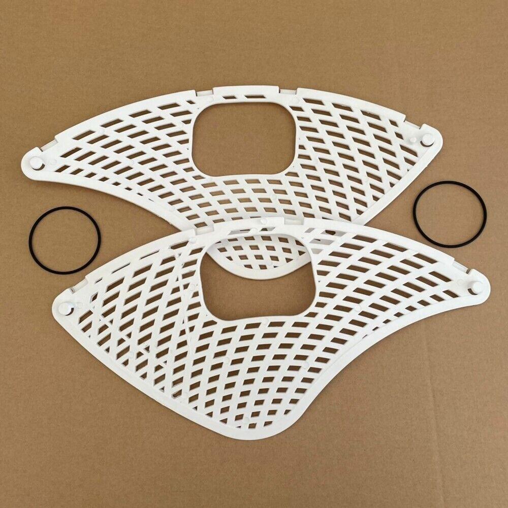 Coppia Paraveste Bici 26 In Plastica Con Molle-Bicicletta Olanda-Bianco - immagine 3