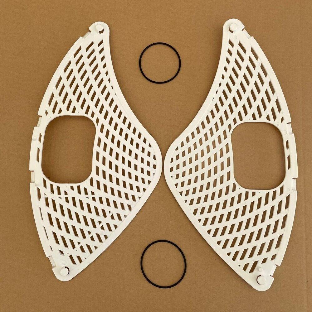 Coppia Paraveste Bici 26 In Plastica Con Molle-Bicicletta Olanda-Bianco - immagine 4