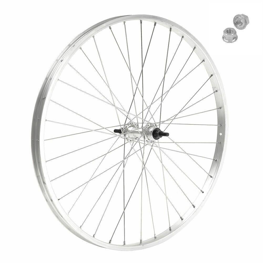 Cerchio Ruota Completa Anteriore + Copertone + Camera 28" X 1. 75 Bici City - immagine 2