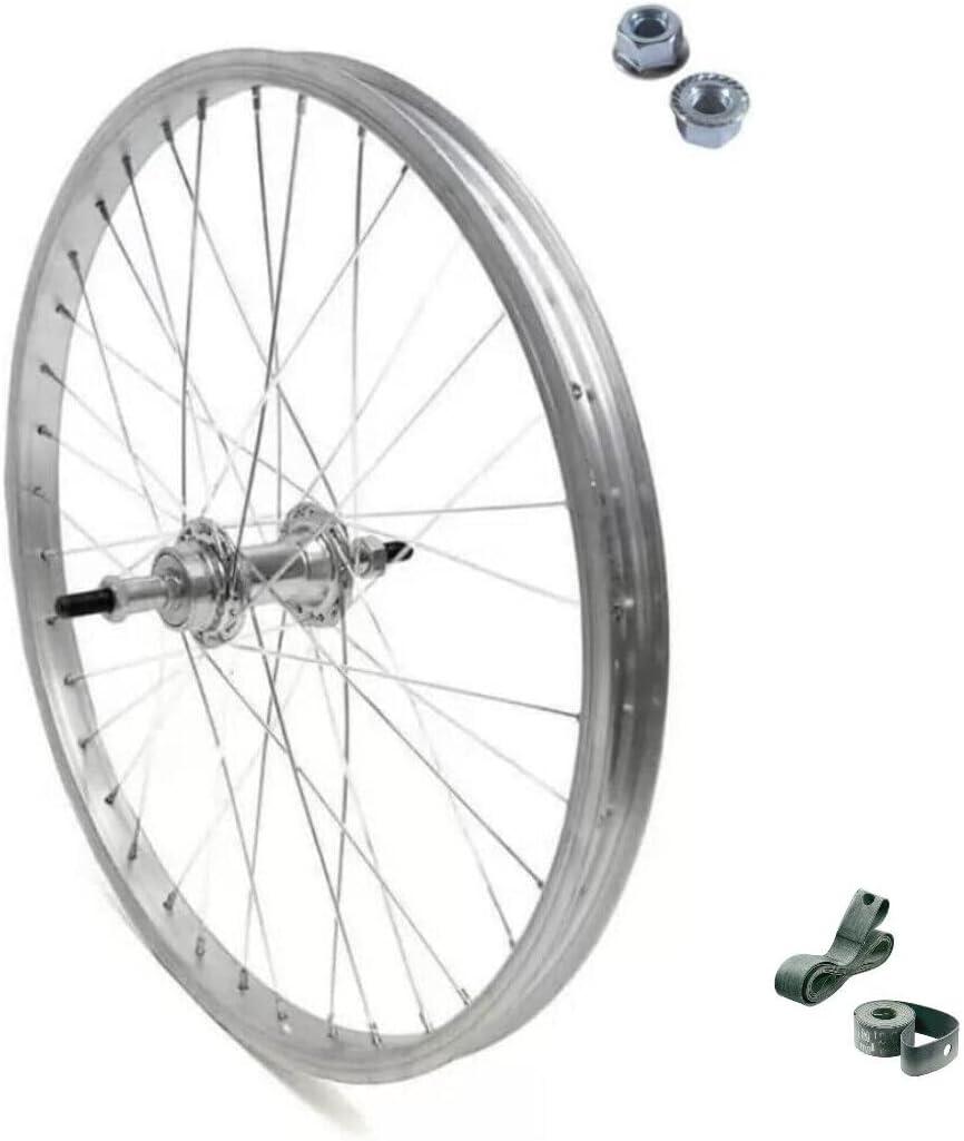 Cerchio Ruota Completa Posteriore + Pignone 6 Velocita + Cop + Cam 28x1.75 Bici - immagine 2