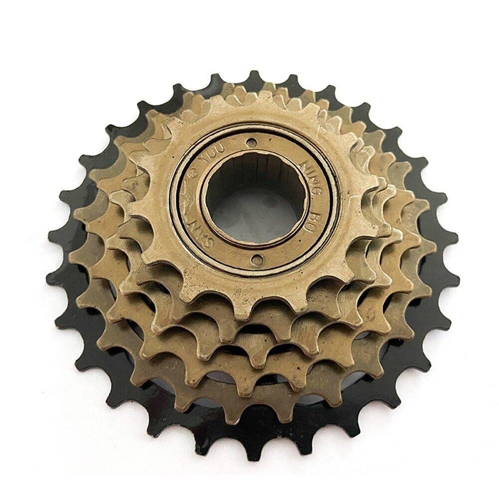 Ruota Posteriore Bici 28 X 1.75 + Ruota Libera 6 Velocita + Dadi E Flap Bicicletta - immagine 2