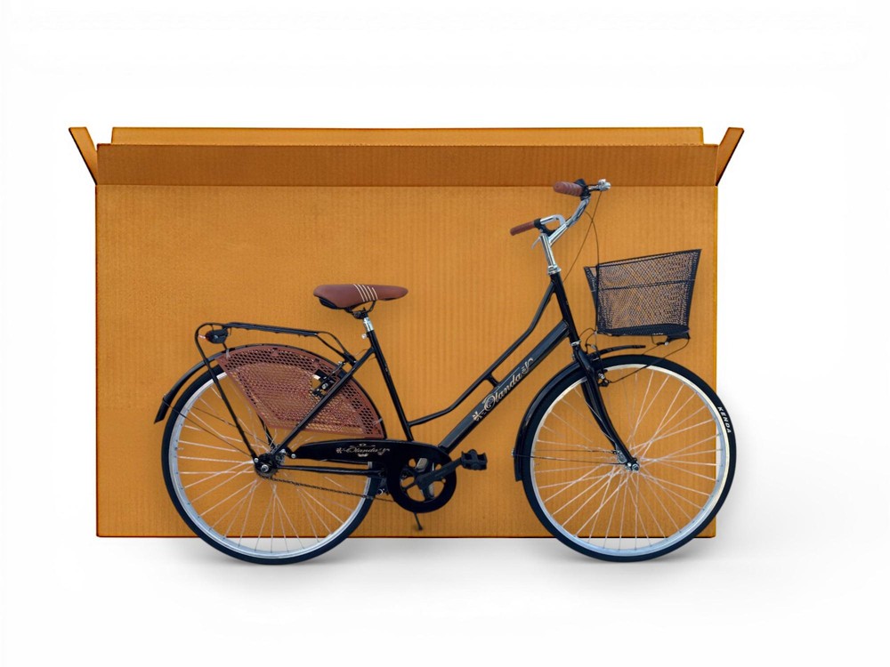 5 Pezzi Cartone per Bicicletta 175x110x25 cm · Scatola Imballaggio Bici Robusto - immagine 2