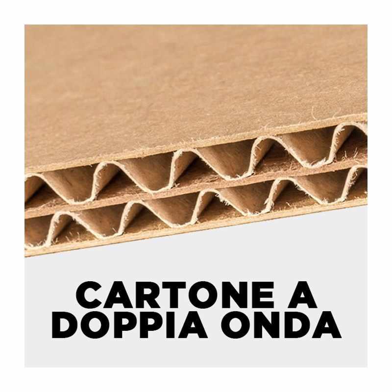 5 Pezzi Cartone per Bicicletta 175x110x25 cm · Scatola Imballaggio Bici Robusto - immagine 5
