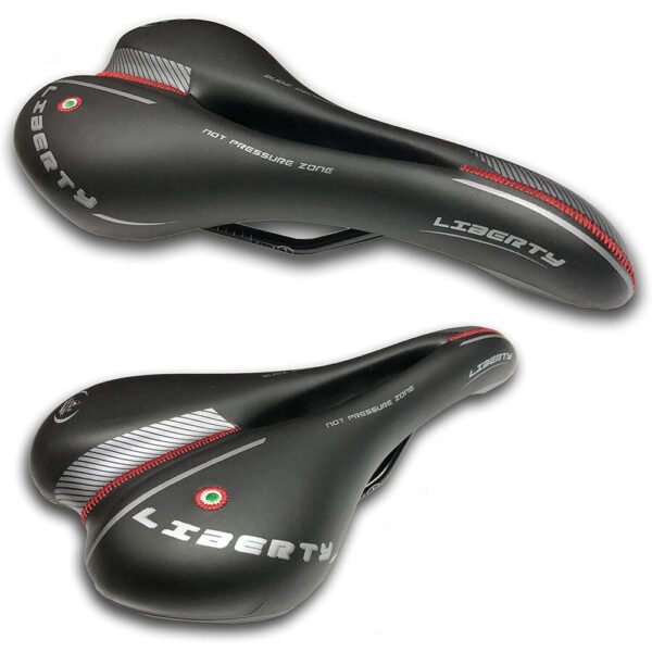 Sella Montegrappa Liberty Antiprostata Bici Mountain Bike / City Nero