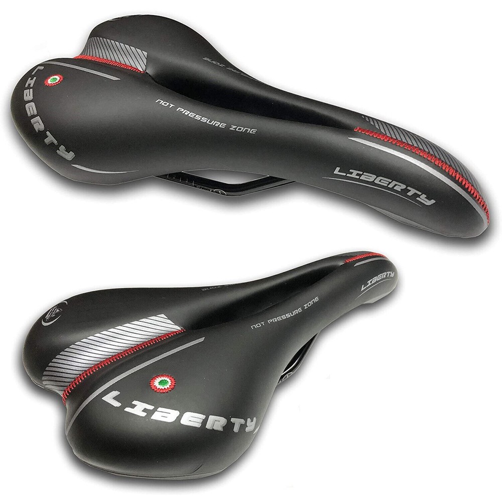 Sella Montegrappa Liberty Antiprostata Bici Mountain Bike / City Nero