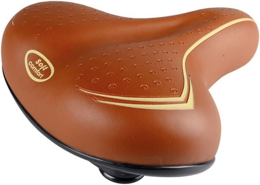 Sella Marrone Per Bici City Bike Confort Comoda Unisex Completa Di Morsetto - immagine 8