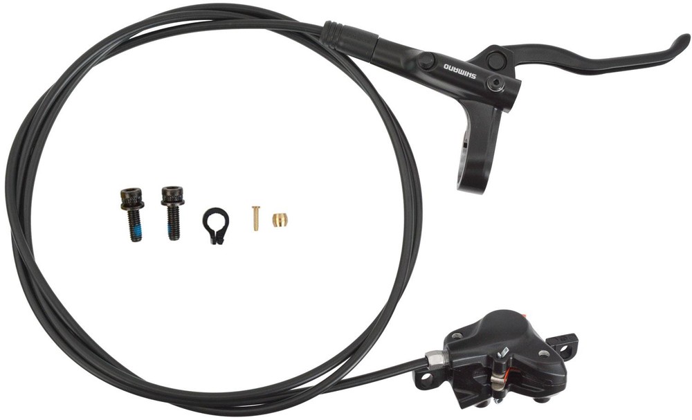 Shimano Freno A Disco Idraulico Bl-Mt200 + Br-Mt200 Set Anteriore E Posteriore - immagine 2