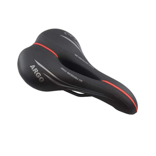 Sella Bicicletta Montegrappa Argo Nera Sellino Bici Foro Antiprostata City Bike