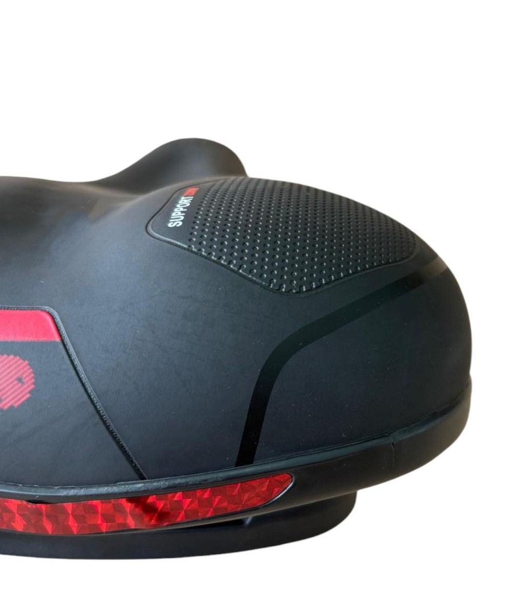 Sella Nera Per Bici City Bike Confort Comoda Unisex Completa Di Morsetto - immagine 3