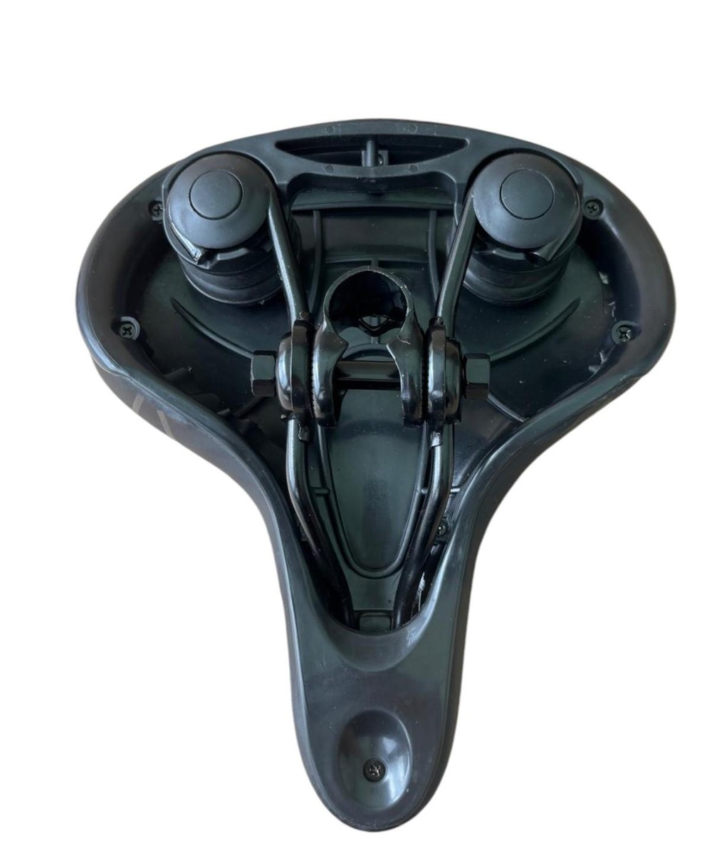Sella Nera Per Bici City Bike Confort Comoda Unisex Completa Di Morsetto - immagine 5