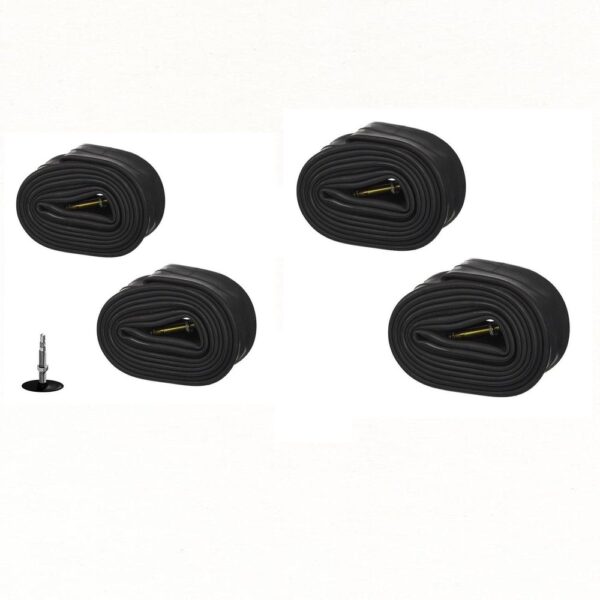 Kit 4 Camere D'Aria  Bici 26 X 1.75/1.90/2.125 Valvola Italia City Bike