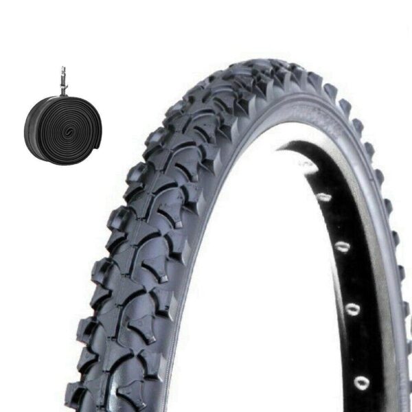 Copertone 26 X 1.95 (50-559) + Camera D'Aria Per Bici Mtb Bicicletta Pneumatico