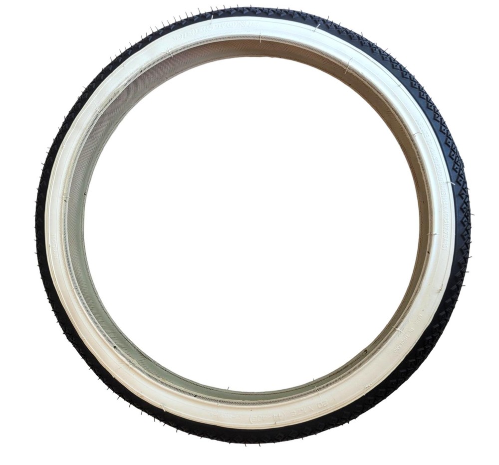 Coppia Cerchi Anteriore + Posteriore 20 X 1.75 + Copertoni Bianco Neri + Camere + Pignone - immagine 14