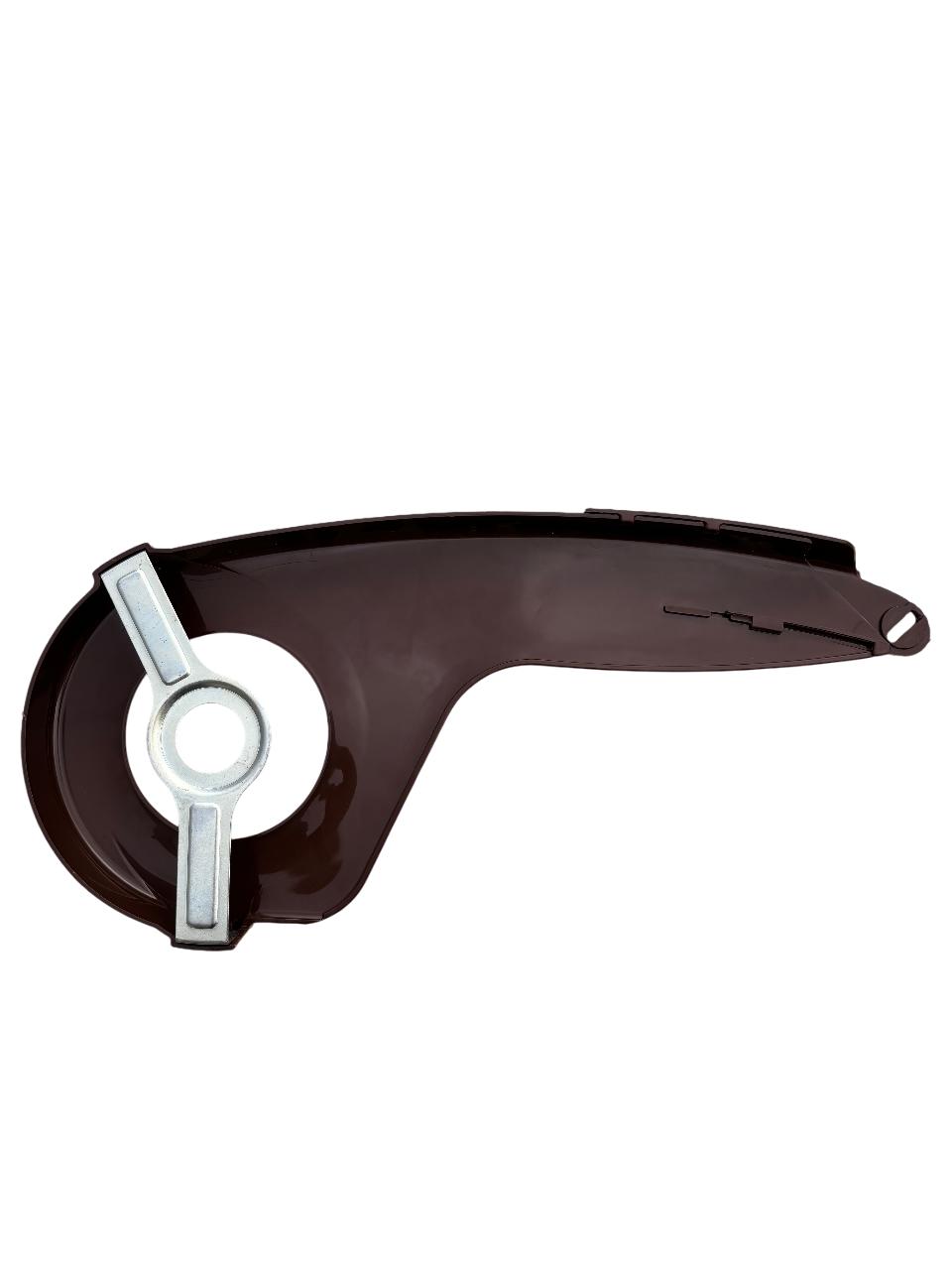 Carter Copricatena Paracatena Bicicletta Bike Marrone Scuro Per Guarnitura 1v - immagine 5