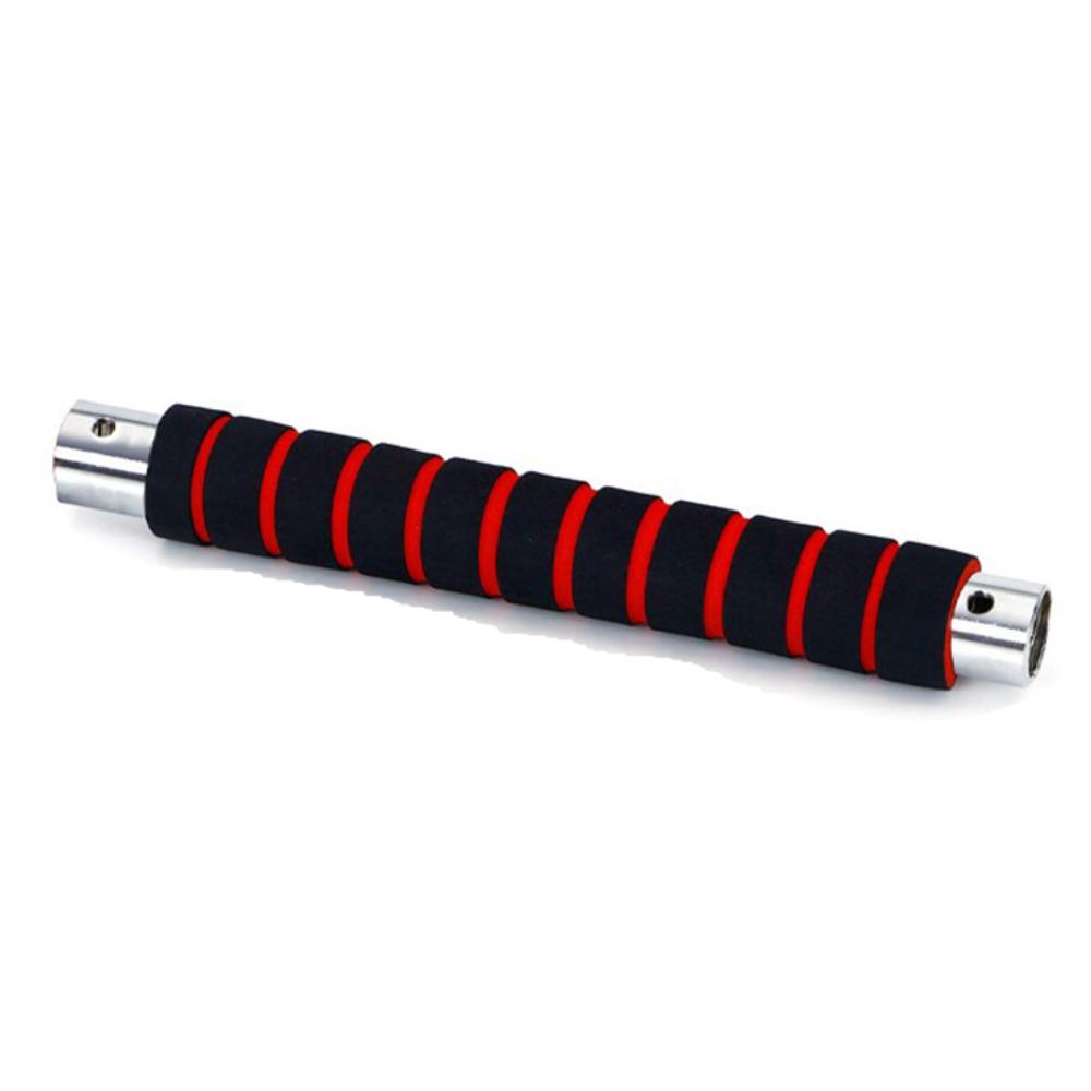 Set Pesi 40 Kg Con Manubri Barra Collegamento E Dischi In Ghisa ø25mm Palestra - immagine 8