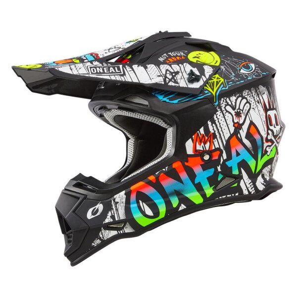 Casco 2SRS RANCID nero/bianco L (59/60 cm)
