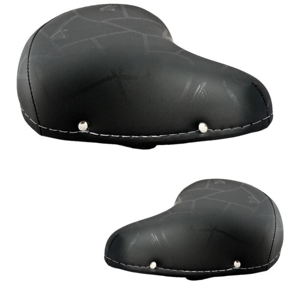 Sella Bici Montegrappa 07f  Nera Sellino In Pelle City Bike Olanda