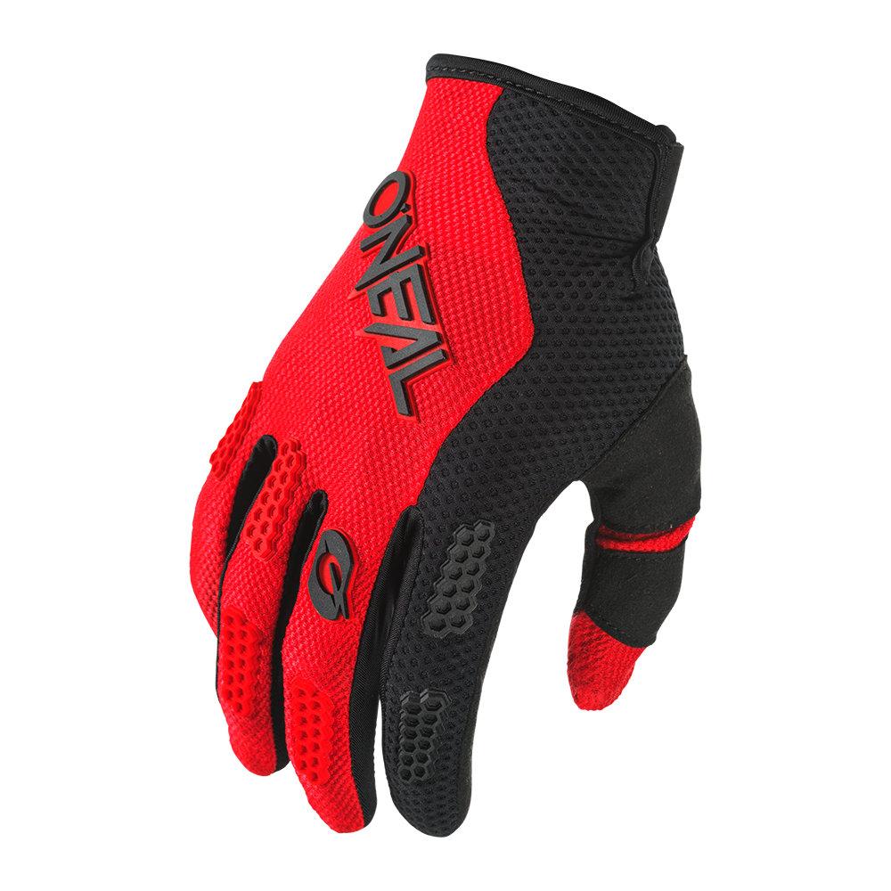 Guanto ELEMENT RACEWEAR nero/rosso S/8