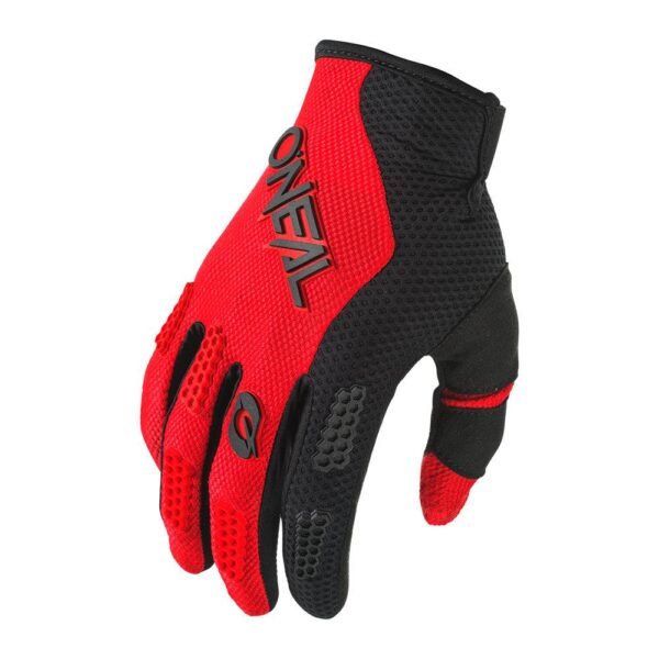 Guanto ELEMENT RACEWEAR nero/rosso M/8,5