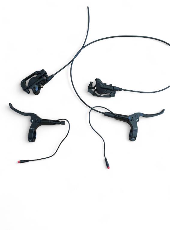 Set Freni A Disco Idraulici Per Ebike Fat Bike Anteriore E Posteriore A 2 Pin - immagine 7