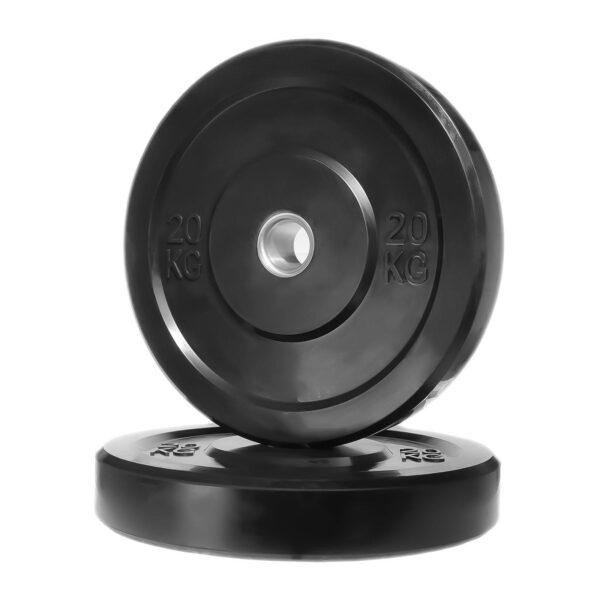 Disco Olimpionico Bumper Gommato 20 KG Foro 50 mm Pesi Palestra