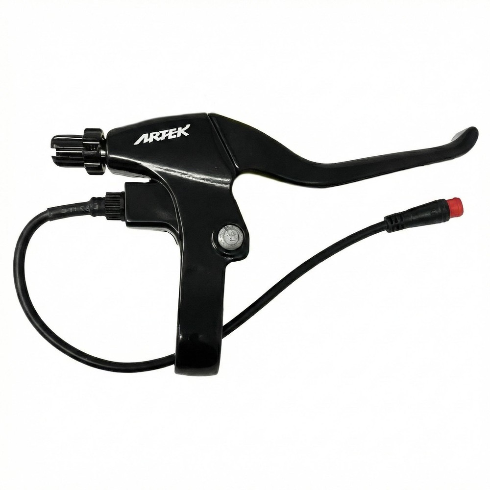 Coppia Leve Freno Bici Elettrica E-Bike 2 Pin Meccaniche Fat Bike Nero - immagine 3