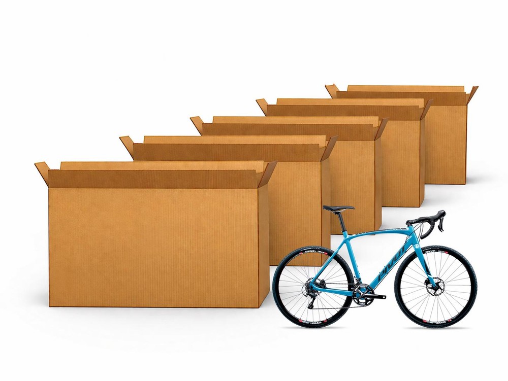 5 Pezzi Cartone per Bicicletta 175x110x25 cm · Scatola Imballaggio Bici Robusto