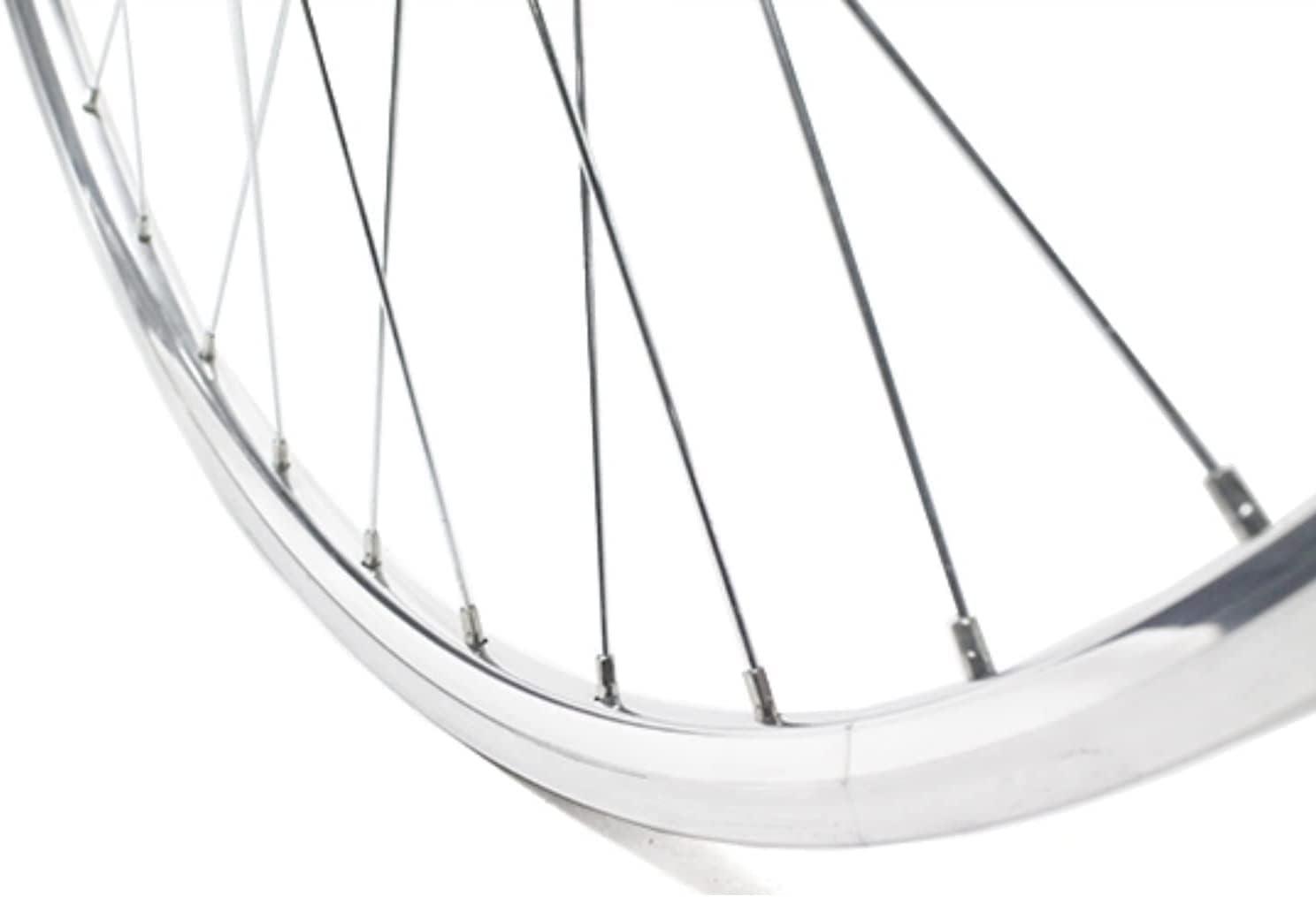 Ruota/Cerchio Anteriore 26" X 1. 3/8 Bici Attacco Standard Alluminio/Acciaio - immagine 2