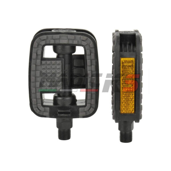 Coppia Pedali Per Bicicletta Pedaliere Bici Bike Catarifrangenti Antiscivolo