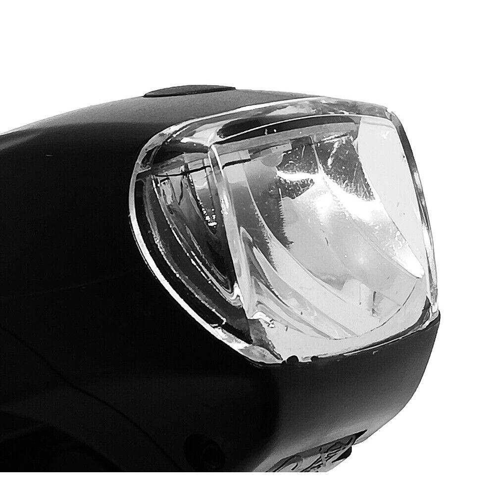 Fanalino Luce Anteriore Bicicletta Led Alta Visibilità Con Supporto Universale - immagine 2