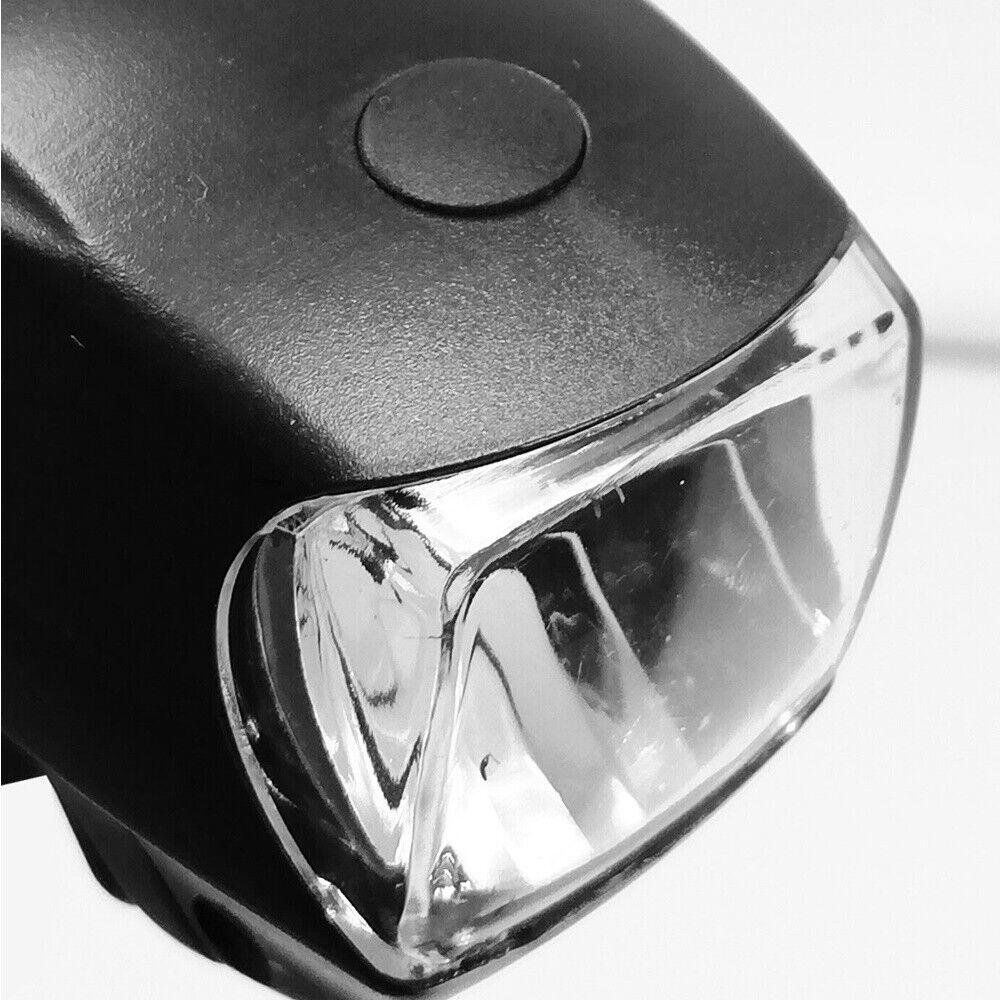 Fanalino Luce Anteriore Bicicletta Led Alta Visibilità Con Supporto Universale - immagine 3