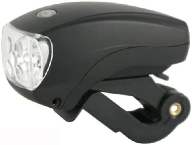 Kit Portacesto Anteriore Nero + Fanalino Luce Per Bici Bicicletta 24 / 26 / 28 - immagine 5