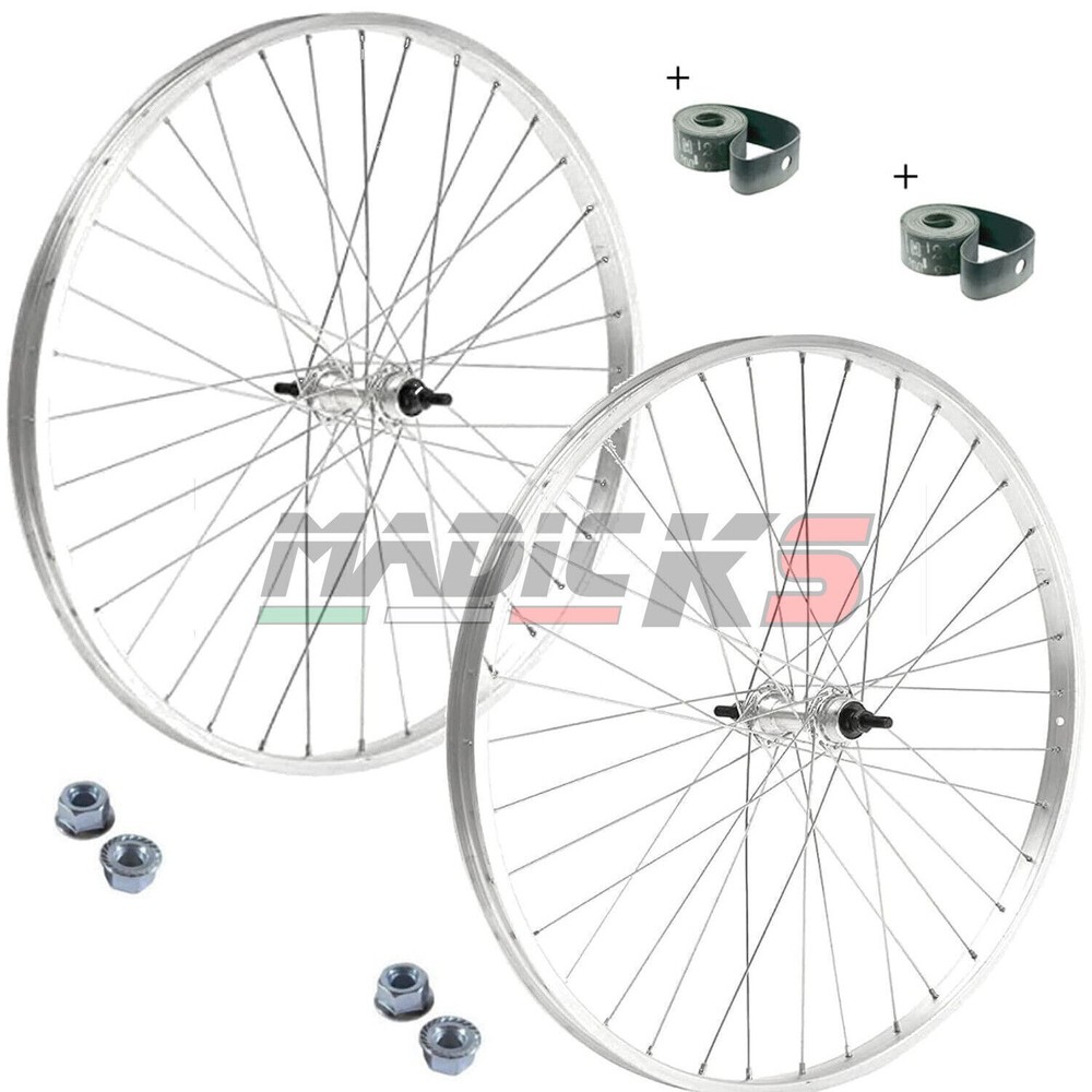 Coppia Ruota / Cerchio Anteriore + Posteriore 26 " X 1. 3 / 8 Bici Attacco Stand