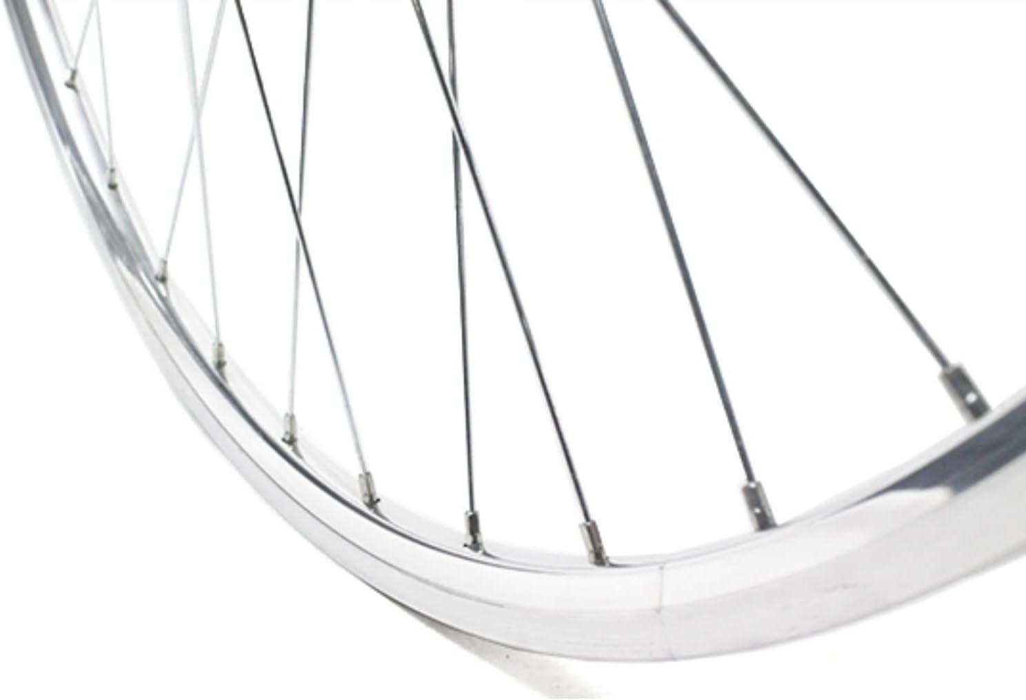 Ruota / Cerchio Anteriore 20 " X 1.75 Bici Attacco Standard + Dadi E Flap - immagine 2